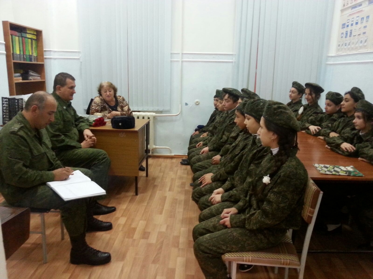 Встреча с пограничниками