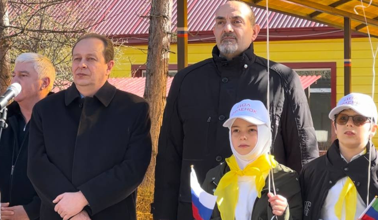 В детском лагере «Орлёнок» состоялось торжественное открытие столовой после капитального ремонта.